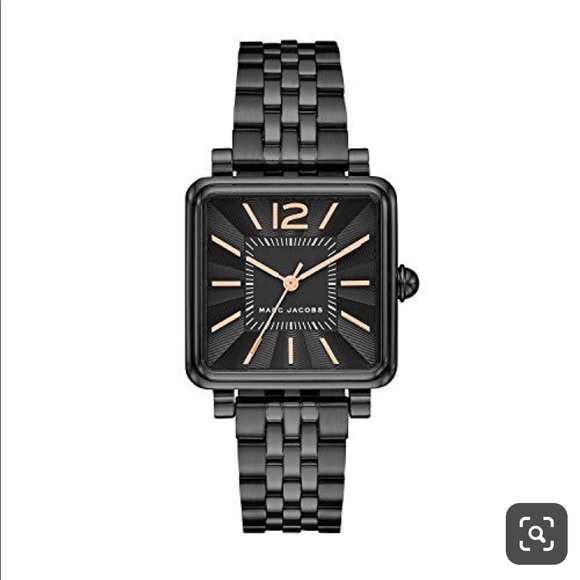 MARC JACOBS | Vic Black Ip Watch - Picture 1 of 7